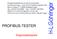 IndustrievertretungfürKomponenten htp://home.t-online.de/home/h-l.goehringer PROFIBUS-TESTER. Diagnosebeispiele