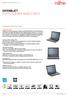DATENBLATT FUJITSU ESPRIMO MOBILE X9510
