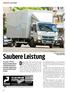 Saubere Leistung. Daimler Trucks hat in Europa unter dem. Fahrbericht_Canter Hybrid