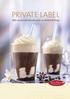 PRIVATE LABEL. Mit neuen Eis-Kreationen zu Ihrem Erfolg!