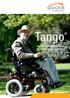 Tango. Der Standard Elektrorollstuhl für Ihr Flottenmanagement