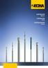 KATALOG Bohrer. CATALOG Drills. CATALOGUE Forets