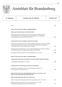 Amtsblatt für Brandenburg