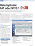 Dateisysteme: FAT oder NTFS?