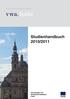 VERWALTUNGS- UND WIRTSCHAFTS-AKADEMIEN. v wa. fulda. Studienhandbuch 201 0/201 1. Verwaltungs- und Wirtschafts-Akademie Fulda