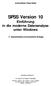 Achim Bühl, Peter Zöfel. SPSS Version 10. Einführung in die moderne Datenanalyse unter Windows. 7., überarbeitete und erweiterte Auflage