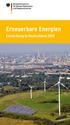 Erneuerbare Energien. Entwicklung in Deutschland 2010