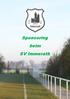 Sponsoring beim SV Immerath