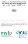 Anleitung zur Datendokumentation für das MS-Register der DMSG Bundesverband e.v. mit dem Programm MSDS Praxis
