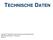 1TECHNISCHE DATEN. Copyright 9. Mai 2005 Funkwerk Enterprise Communications GmbH Bintec Benutzerhandbuch - XGeneration Version 1.1