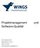 Projektmanagement Software-Qualität