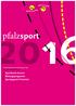 Sportjugend Pfalz. Bildungsprogramm. Service Geschäftsstelle
