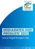 Mediadaten und Preisliste 2013