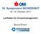 18. Symposium SICHERHEIT