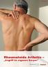 Rheumatoide Arthritis Angriff im eigenen Körper