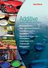 Additive. für Lacke, Dispersions- und Druckfarben