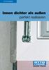 OTTO Profi-Ratgeber. Innen dichter als außen perfekt realisieren