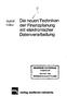 Die neuen Techniken der Finanzplanung mit elektronischer Datenverarbeitung
