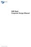 WIR Bank Corporate Design-Manual