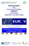 Dokumentation des Comenius-Projektes EUROV im Schuljahr 2006/2007 und 2007/2008