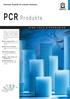 PCR. Produkte. Höchste Qualität für präzise Analysen. Speziell für die hohen Anforderungen