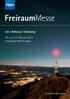 FreiraumMesse. Job Bildung Gründung. 18. und 19. Februar 2017 Stadthalle Memmingen. www.freiraum-allgaeu.messe.ag