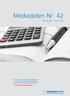 Mediadaten Nr. 42 Gültig ab 1. Juli 2015