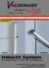Habicht System Technikkatalog für Dreh- und Schiebetüren KLEMMFREI!!! 100% entwickelt und produziert in Österreich! Unser Land, unser Stolz...