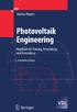Photovoltaik Engineering