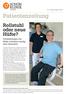 Patientenzeitung. Rollstuhl oder neue Hüfte? Fehlstellungen der Hüfte erfordern häufig eine Operation. 23. Jahrgang Ausgabe III/2015