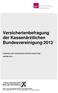 Versichertenbefragung der Kassenärztlichen Bundesvereinigung 2013