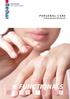 one source one responsibility PersonAl CAre Lieferprogramm Functionals FUNCTIONALS Ausgabe 01