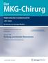 MKG-Chirurg Organ der Deutschen Gesellschaft für Mund-, Kiefer- und Gesichtschirurgie