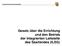 Feuerwehrschule des Saarlandes. Gesetz über die Errichtung und den Betrieb der Integrierten Leitstelle des Saarlandes (ILSG)