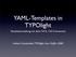 YAML-Templates in TYPOlight