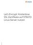 Let s Encrypt: Kostenlose SSL-Zertifikate auf STRATO Linux-Server nutzen