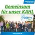 Gemeinsam für unser KAHL. www.csu-kahl.de