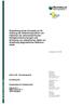 StSch 4436 - Abschlussbericht. Im Auftrag des. Bundesamtes für Strahlenschutz. Referat AG 3 Willy-Brandt-Str. 5 38226 Salzgitter