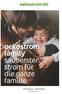 oekostrom family sauberster strom für die ganze familie Informations- und Preisblatt