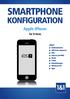 SMARTPHONE KONFIGURATION. Apple iphone. für D-Netz