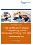 First Certificate in English Vorbereitung auf die Cambridge-Prüfung FCE (B2)
