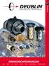 075-Q. Hauptkatalog. Drehdurchführungen. Wasser Dampf Luft Hydraulik Thermoöl Vakuum Kühlschmierstoffe Sonderanwendungen