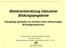 Weiterentwicklung inklusiver Bildungsangebote Übergänge gestalten im Kontext eines lebenslangen Bildungsanspruchs