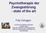 Psychotherapie der Zwangsstörung - state of the art