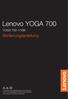Lenovo YOGA 700. Bedienungsanleitung YOGA 700-11ISK