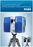 FARO Laser Scanner Focus 3D Das perfekte Werkzeug für 3D-Dokumentation und Landvermessung