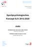 Sportpsychologisches Konzept SJV 2012-2020