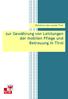 Richtlinie des Landes Tirol. zur Gewährung von Leistungen der mobilen Pflege und Betreuung in Tirol