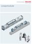 Rexroth Linearmodule. Rexroth Linearmodule. 2 Bosch Rexroth AG Linearmodule R310DE 2402 (2013-12) Allgemeine Produktbeschreibung
