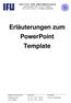 Erläuterungen zum PowerPoint Template